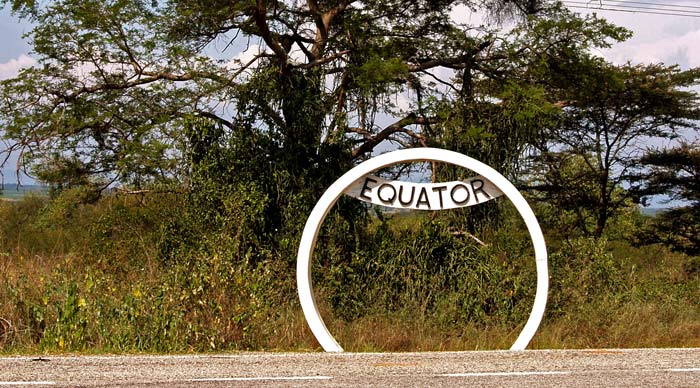 Equator in Unganda