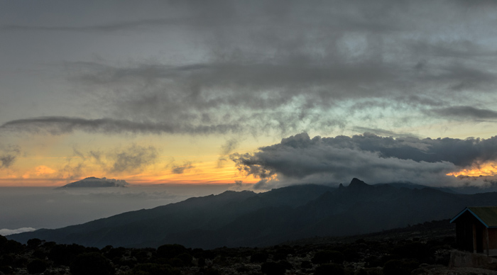 Morning Sunrise from Kilimanjaro