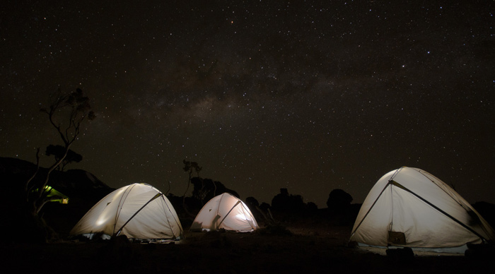 Camping in Rongai Route Kilimanjaro