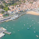 aerial view of Cascais