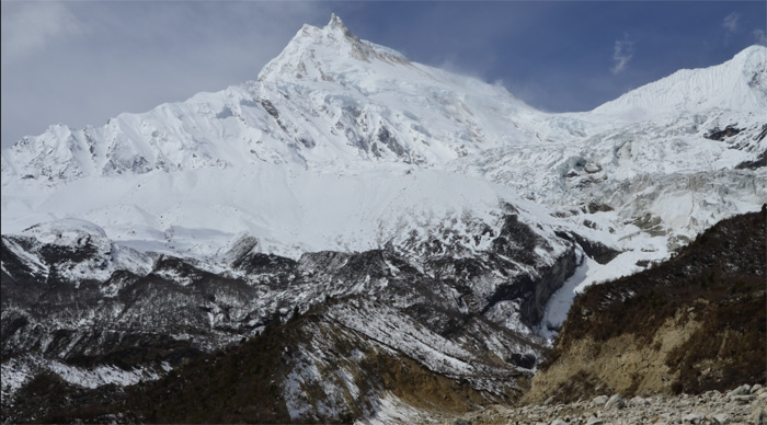 The giant Mt. Manaslu