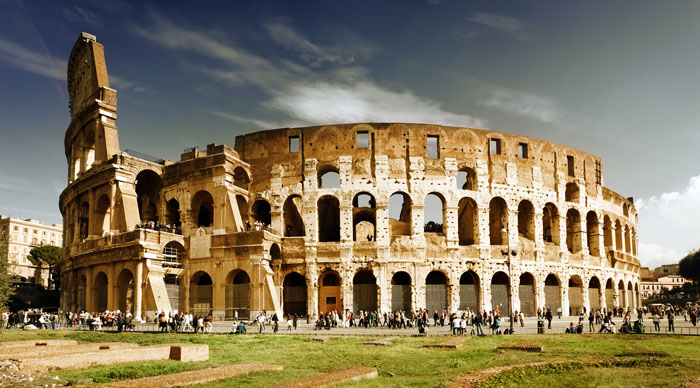 A view of Colosseum