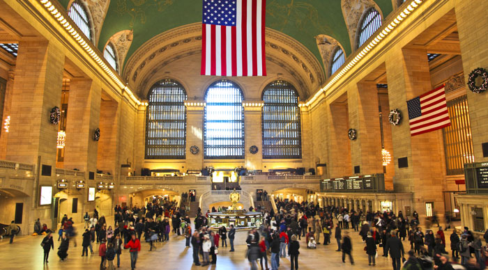 Grand Central terminal in New York City