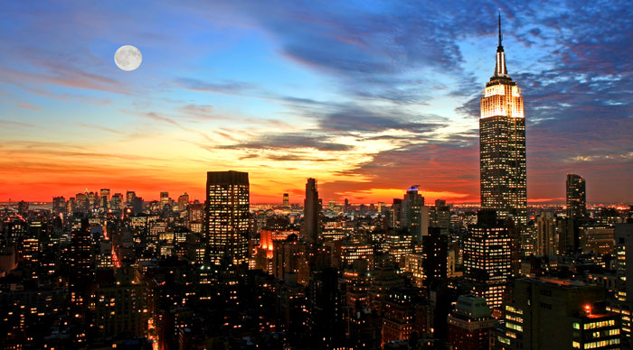 New York City Midtown Skyline