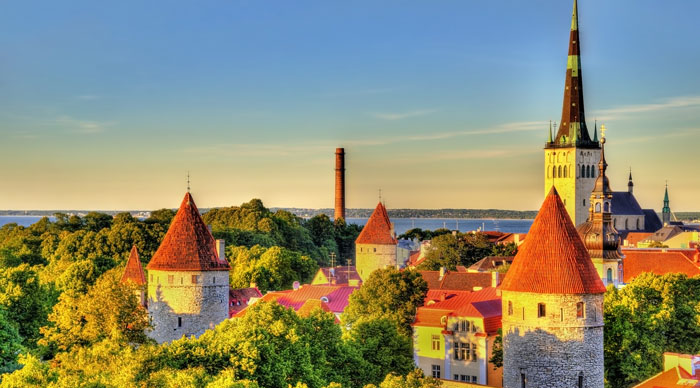 The historic centre of Tallinn