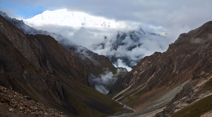 Panorama of Mountain landscape in Upper Dolpo, Nepal