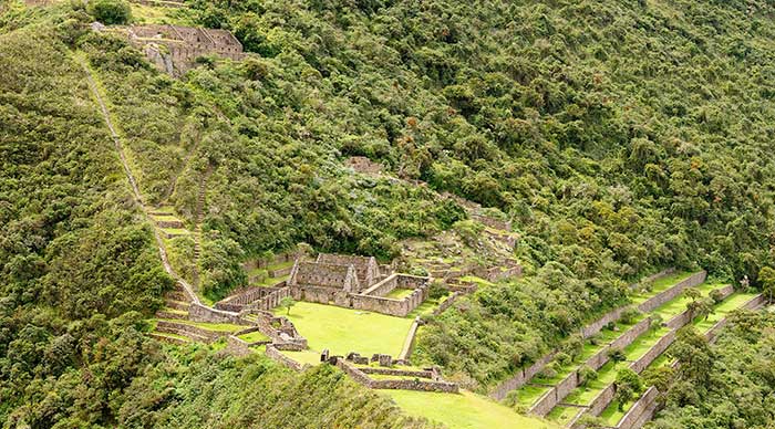Choquequirao lost ruins near Cuzco