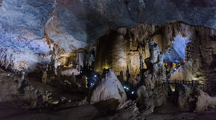 Thien Duong Cave in Phong Nha-Ke Bang National Park Vietnam